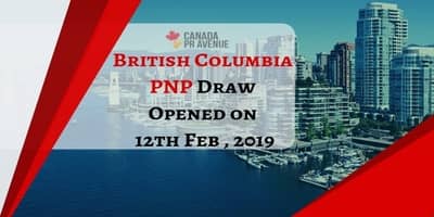 British Columbia PNP Draw Opened on 12th Feb,2019-min
