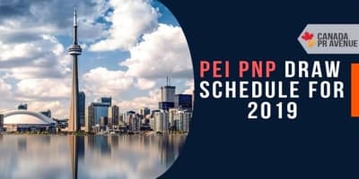 PEIPNP Draw Schedule for 2019